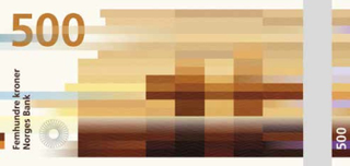 Illustration for article titled Norway's New Currency Design Is Perfectly Pixelated High-Concept Art